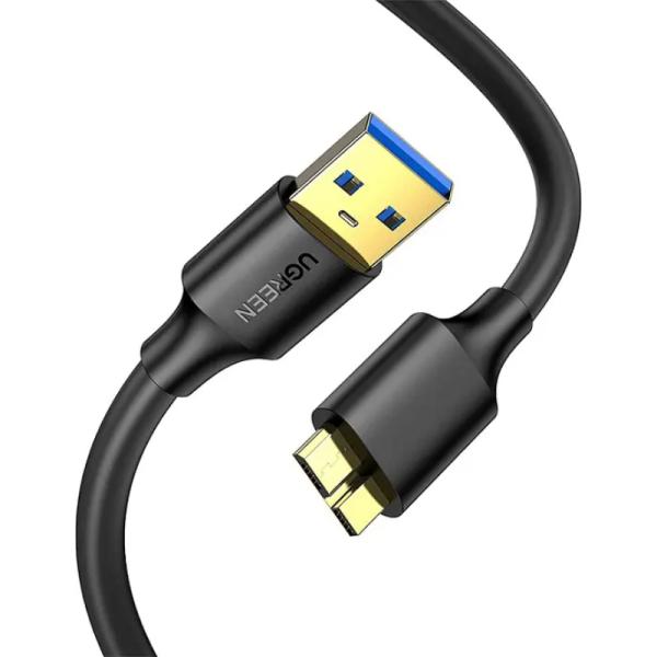 CABLE USB-A A MICRO USB UGREEN US130 5GBPS 1M 10841 NEGRO