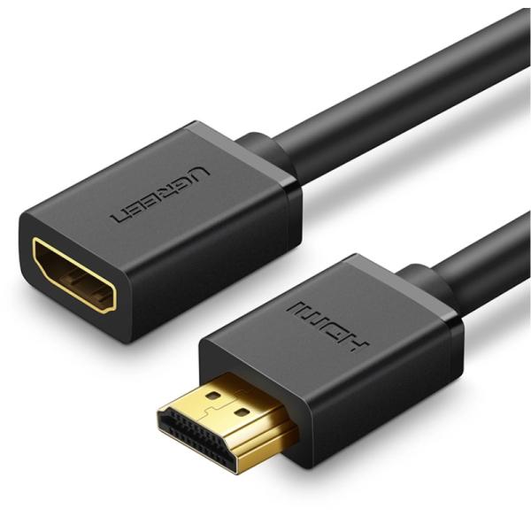 CABLE HDMI A HDMI UGREEN HD107 4K 1M 10141 NEGRO