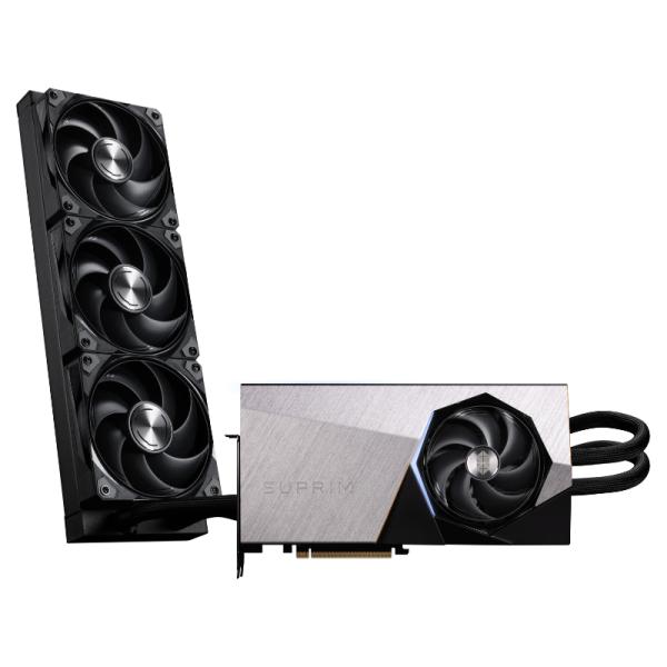 TARJETA DE VIDEO MSI GEFORCE RTX 5090 32G SUPRIM LIQUID SOC GDDR7 2580 MHZ 912-V530-025 NEGRO / BLANCO