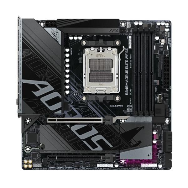 TARJETA MADRE GIGABYTE B840M A ELITE WIFI6E AM5 MICRO ATX DDR5 NEGRO