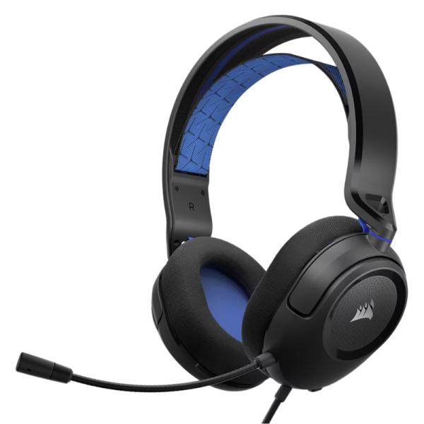 HEADSET GAMING CORSAIR HS35 V2 ALAMBRICO 3.5MM CA-9011383-NA NEGRO/AZUL