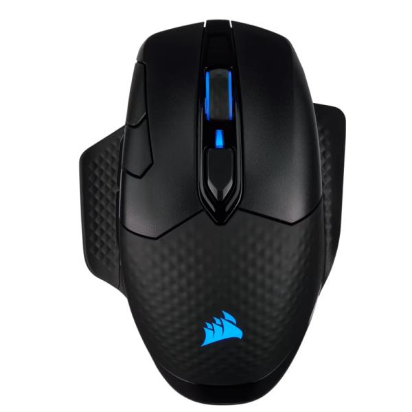 MOUSE GAMING RGB CORSAIR DARK CORE PRO SE INALÁMBRICO BLUETOOTH / 2.4 GHZ 18000 DPI CH-9315511-NA NEGRO