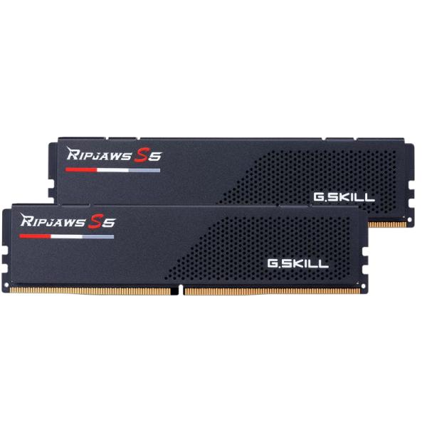 MEMORIA RAM PC 32GB (2X16GB) G.SKILL RIPJAWS S5 DDR5 6000MHZ CL36 1.25V F5-6000J3648D16GX2-RS5K NEGRO