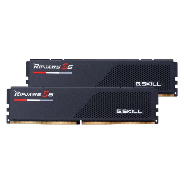 MEMORIA RAM PC 32GB (2X16GB) G.SKILL RIPJAWS S5 DDR5 6000MHZ CL36 1.35V F5-6000J3636F16GX2-RS5K NEGRO