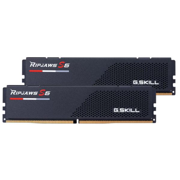 MEMORIA RAM PC 32GB (2X16GB) G.SKILL RIPJAWS S5 DDR5 6400MHZ CL36 1.35V NEGRO F5-6400J3648F16GX2-RS5K NEGRO