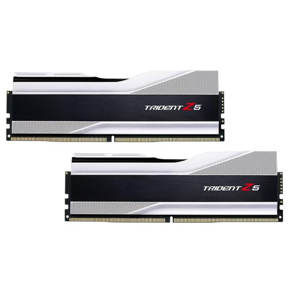 MEMORIA RAM PC 32GB (2X16GB) G.SKILL TRIDENT Z5 DDR5 5600MHZ CL40 1.20V XMP 3.0 F5-5600J4040C16GX2-TZ5S BLANCO/NEGRO