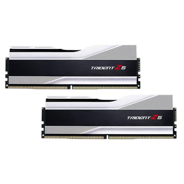 MEMORIA RAM PC 32GB (2X16GB) G.SKILL TRIDENT Z5 DDR5 6000MHZ CL36 1.35V XMP 3.0/AMD F5-6000J3636F16GX2-TZ5S BLANCO/NEGRO