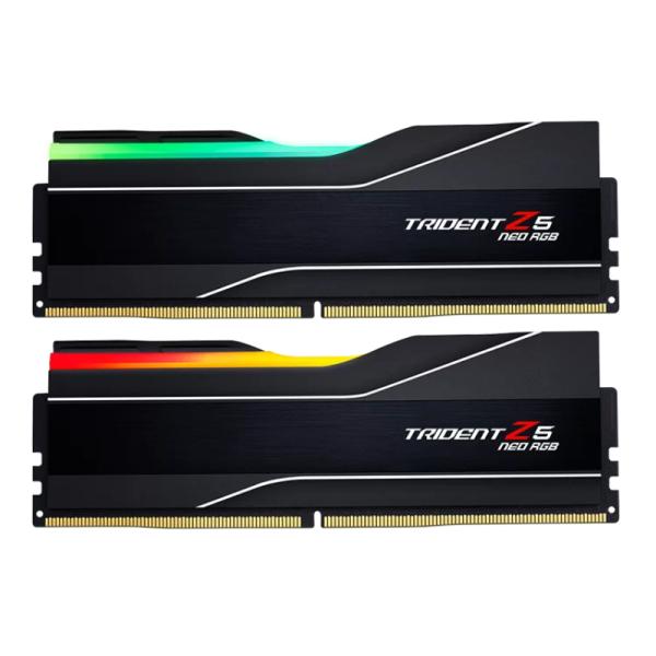MEMORIA RAM PC 64GB (2X32GB) G.SKILL TRIDENT RGB DDR5 6000MHZ CL36 1.35V F5-6000J3636F32GX2-TZ5NR NEGRO