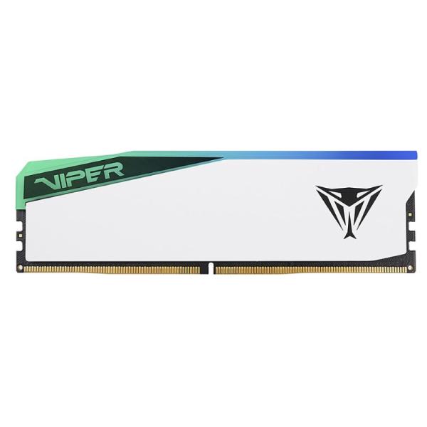 MEMORIA RAM PC 32GB PATRIOT VIPER ELITE 5 RGB DDR5 5600MHZ CL38 1.35V PVER532G56C38W BLANCO