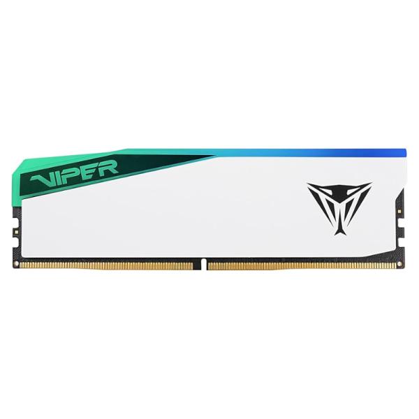 MEMORIA RAM PC 32GB PATRIOT VIPER ELITE 5 RGB DDR5 6000MHZ CL30 1.35V PVER532G60C30W BLANCO