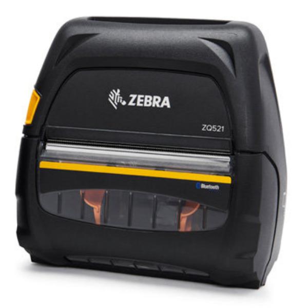 IMPRESORA MOVIL PUNTO DE VENTA ZEBRA ZQ521 TERMICA DIRECTA BLUETOOTH 4.1 4.45" DE ANCHO ZQ52-BUE000L-00 NEGRO
