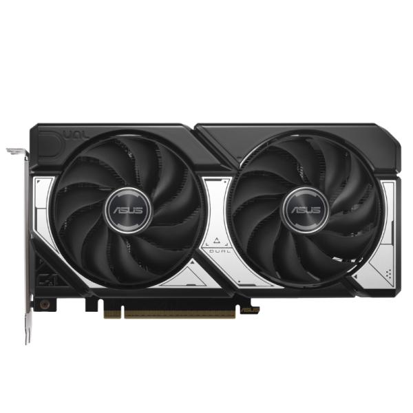 TARJETA DE VIDEO ASUS DUAL-RTX5060TI-O16G GEFORCE RTX 5060 TI 16GB GDDR7 OC EDITION 2602MHZ 90YV0MH0-M0AA00 NEGRO / PLATEADO