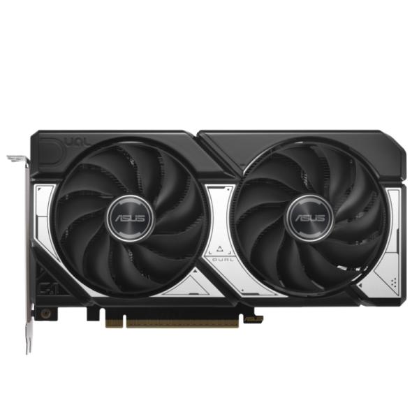 TARJETA DE VIDEO ASUS DUAL-RTX5060TI-O8G GEFORCE RTX 5060 TI 8GB GDDR7 OC EDITION 2602MHZ 90YV0MP2-M0AA00 NEGRO/PLATEADO