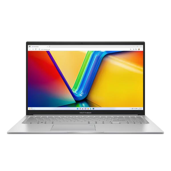 LAPTOP ASUS VIVOBOOK 15 F1504VA-WS51 INGLES 15.6 PULG INTEL CORE I5 1334U 8GB RAM DDR4 512GB SSD INTEL UHD GRAPHICS WIN 11 HOME 90NB10J2-M02410 PLATEADO