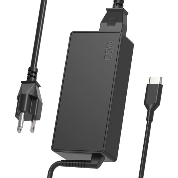 CARGADOR UNIVERSAL PARA LAPTOP JIONR BOL25-XK 65W 45W USB-C DE CARGA RAPIDA NEGRO