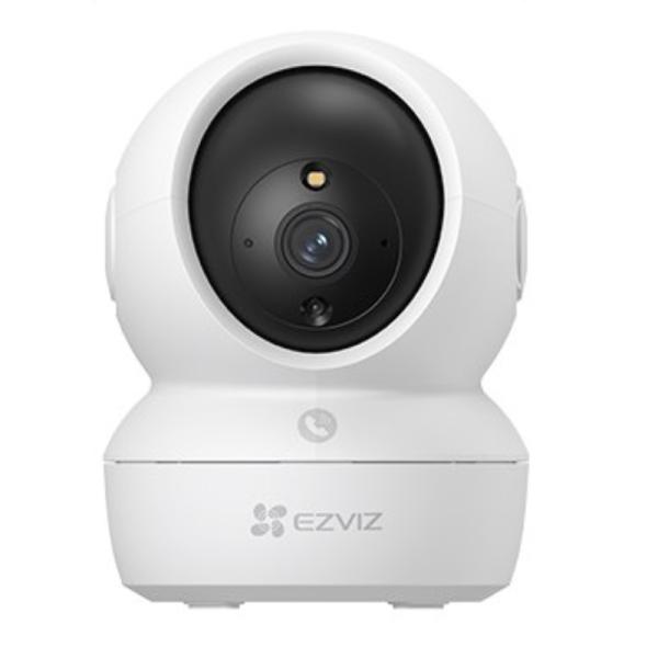 CAMARA PAN & TILT EZVIZ CS-H6C-R105-8H8WF(AM-STD)(Mul) (E) PRO 4K USB-C LENTE 4 MM A F1.6 CON VISION NOCTURNA 303103489 BLANCO