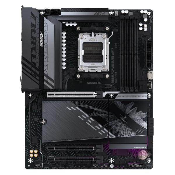 TARJETA MADRE GIGABYTE B850 AORUS ELITE WF7 AM5 ATX DDR5 NEGRO
