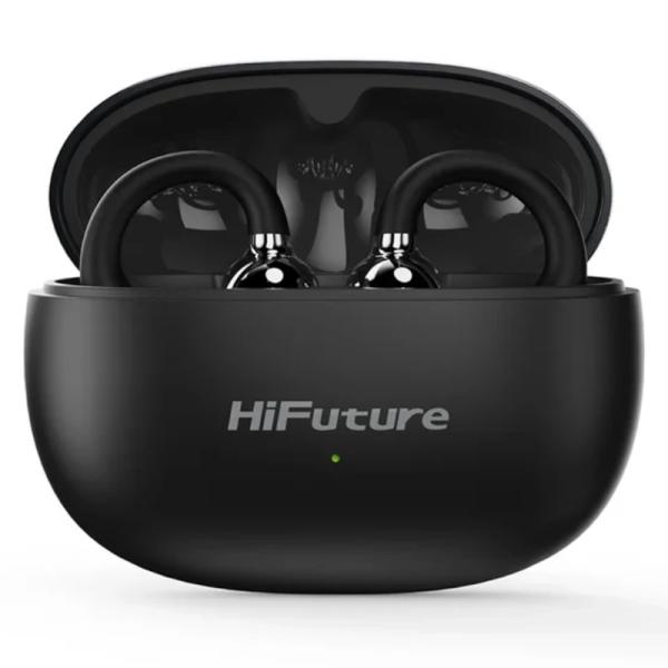 AUDIFONO HIFUTURE FLEXCLIP INALÁMBRICO BLUETOOTH IPX5 CON DISEÑO ERGONÓMICO NEGRO