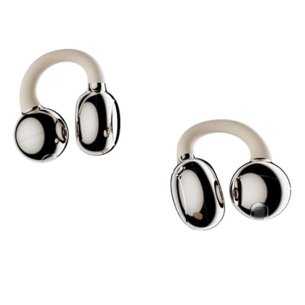 AUDIFONO HIFUTURE FLEXCLIP INALÁMBRICO BLUETOOTH IPX5 CON DISEÑO ERGONÓMICO CHAMPAGNE
