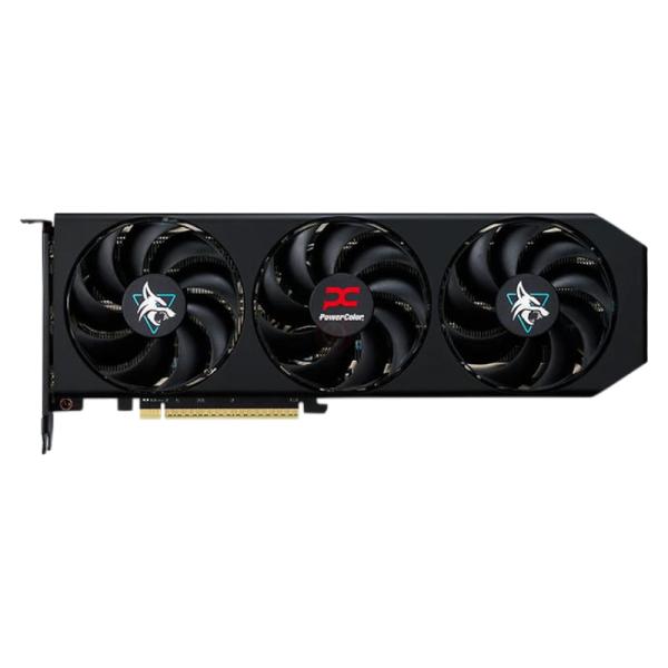 TARJETA DE VIDEO POWERCOLOR HELLHOUND AMD RADEON RX 9060 XT 8GB GDDR6 2740MHZ RX9060XT 8G-L/OC NEGRO