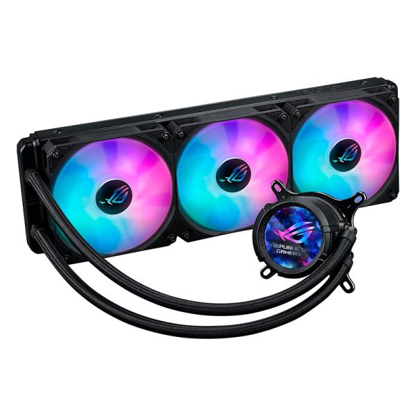 ENFRIAMIENTO LIQUIDO RGB ASUS ROG STRIX LC III 360 ARGB LCD AIO 360MM  90RC00W1-M0UAY0 NEGRO