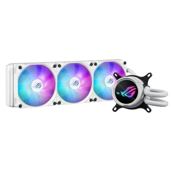 ENFRIAMIENTO LIQUIDO RGB ASUS ROG STRIX LC III 360 ARGB WHT AIO 360MM 90RC00T2-M0UAY0 BLANCO