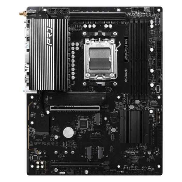 TARJETA MADRE ASROCK B850 PRO-A WIFI AM5 ATX DDR5 NEGRO
