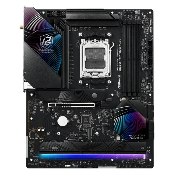 TARJETA MADRE ASROCK B850 RIPTIDE WIFI AM5 ATX DDR5 NEGRO