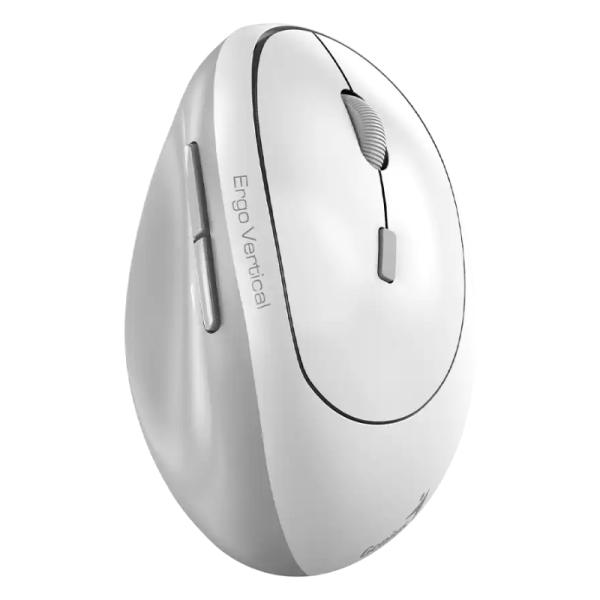 MOUSE GENIUS ERGO 8350S INAL&Aacute;MBRICO BLUETOOTH 1600 DPI 31030041401 BLANCO/GRIS
