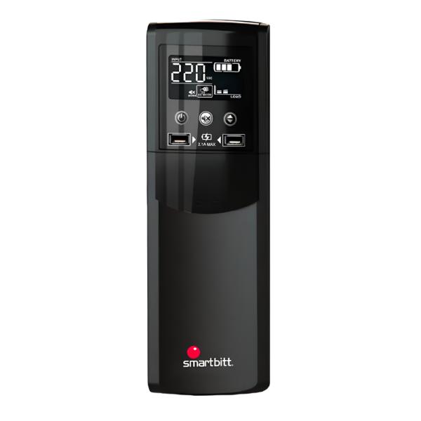 UPS SMARTBITT SBNB1500P 1500VA 900W UPS USB RJ45 NEGRO