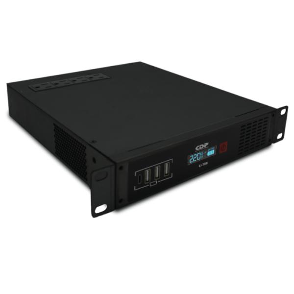 UPS CDP LI-708 700VA 350W UPS LINEA INTERACTIVA NEGRO NEGRO