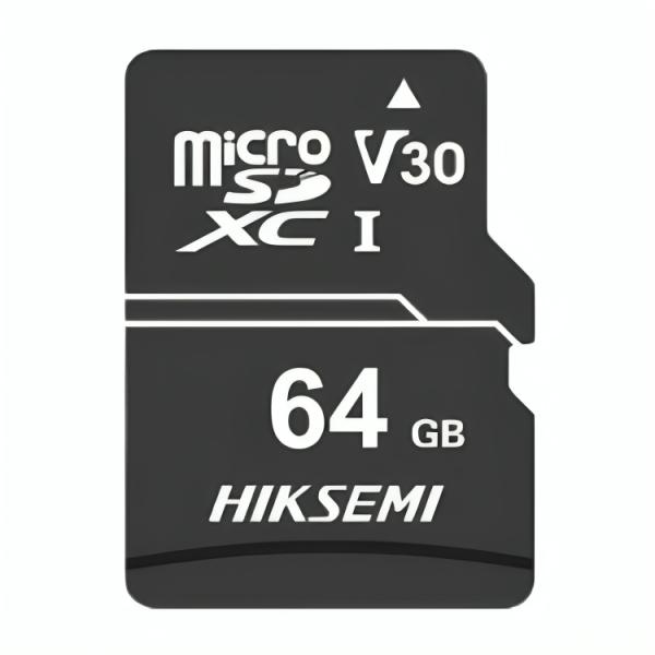 MEMORIA MICRO SDXC 64GB HIKSEMI HS-TF-D1 64G CLASE 10 UHC-I 92MB/S / 40MB/S PARA DIAPOSITIVOS MÓVILES