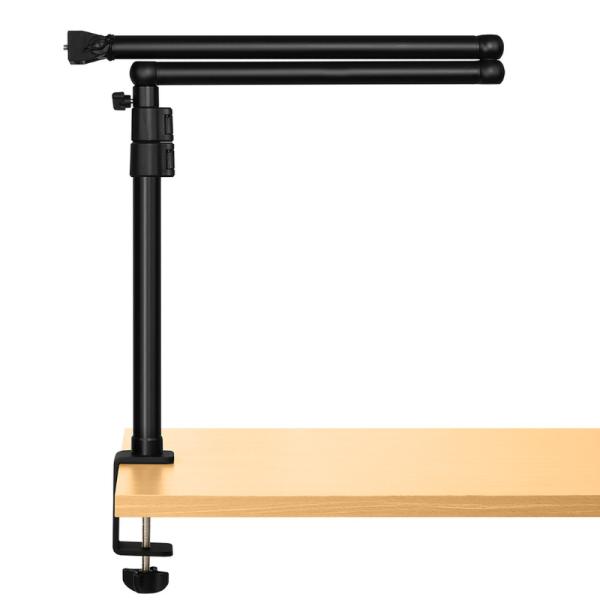 SOPORTE DE ESCRITORIO PARA SETUPS STREAMPLIFY MOUNT LIFT-LIGHT-BK COMPATIBLE CON DISPOSITIVOS DE 5/8 PULG 3/8 PULG Y 1/4 PULG CAPACIDAD DE 2.5KG SPOM-ML1LCM1.11 NEGRO