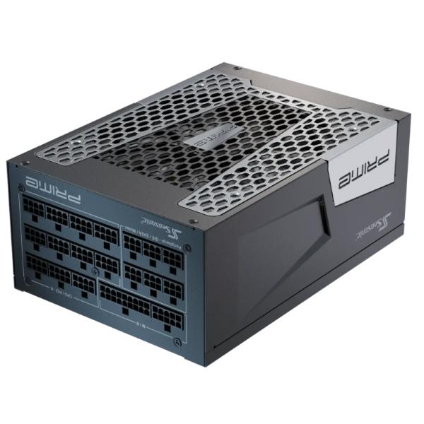 FUENTE DE PODER SEASONIC PRIME PX 1600W  80+ PLATINUM FULL MODULAR  ATX  R-PRIME-PX-1600-A1 NEGRO