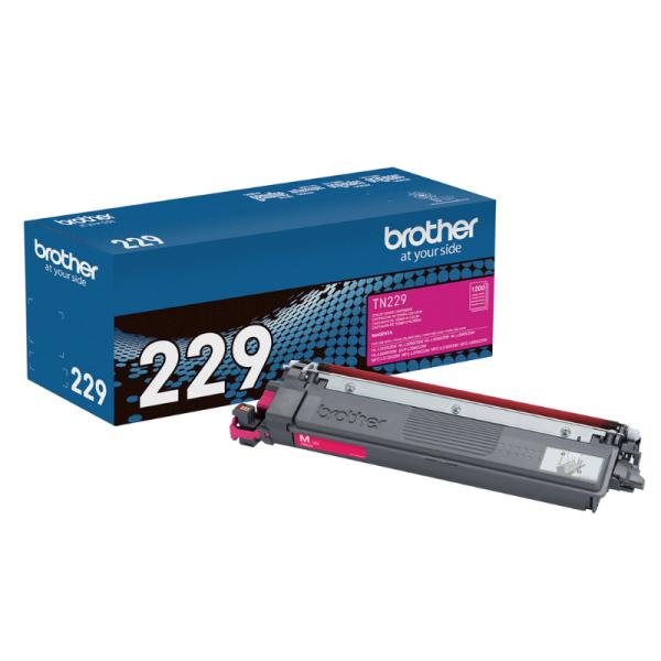 TONER BROTHER TN229M RENDIMIENTO ESTANDAR HASTA 1.200 PAGINAS MAGENTA