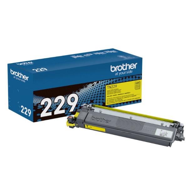 TONER BROTHER TN229Y RENDIMIENTO ESTANDAR HASTA 1.200 PAGINAS AMARILLO