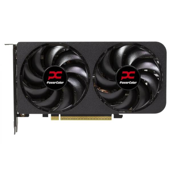 TARJETA DE VIDEO POWERCOLOR REAPER AMD RADEON RX 9060 XT 16GB GDDR6 2620 MHZ RX9060XT 16G-A NEGRO