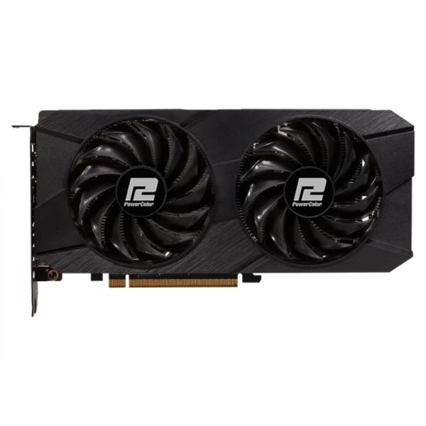 TARJETA DE VIDEO POWERCOLOR FIGHTER AMD RADEON RX 7600 8GB GDDR6 2250 MHZ RX 7600 8G-F/V2 NEGRO