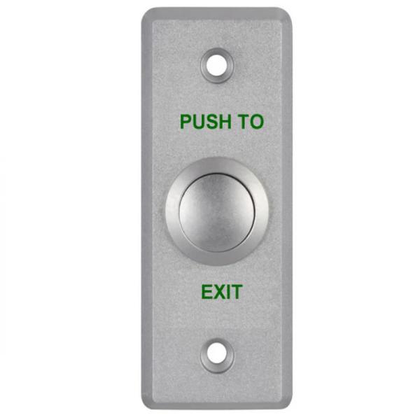 BOTON DE SALIDA Y EMERGENCIA HIKVISION DS-K7P02(O-NEU) (E)  MAX. 36 VDC 3 A COMPATIBLE CON MARCOS DE PUERTA HUECOS Y CAJAS ELECTRICAS EMPOTRADAS 302900560