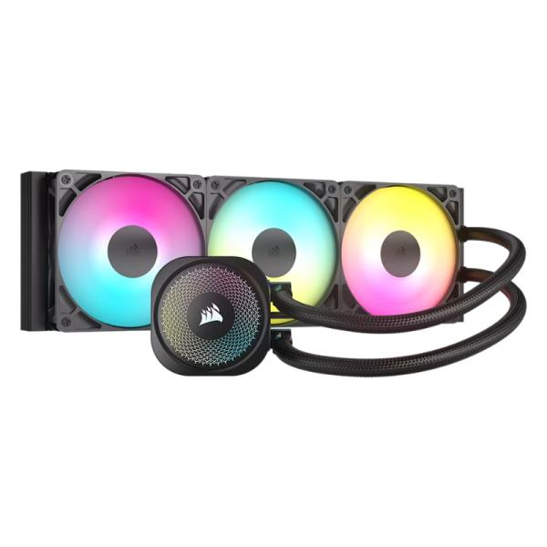 ENFRIAMIENTO LIQUIDO CORSAIR NAUTILUS 360 RS ARGB AIO 360MM CW-9060093-WW NEGRO