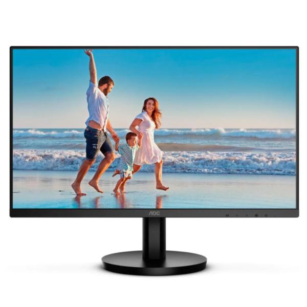 MONITOR AOC 24B30H2 24" PLANO 1920 X 1080 100HZ FHD IPS HDMI Y VGA NEGRO