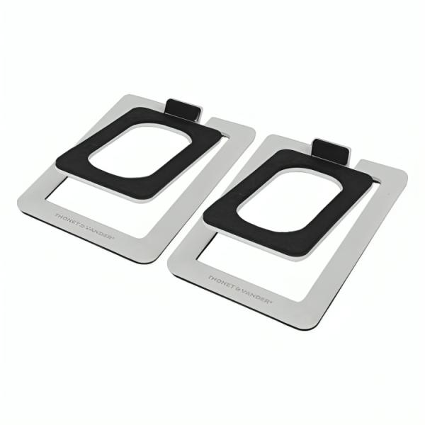SOPORTE PARA PARLANTE THONET & VANDER ZIEL 150 X 165 MM CAPACIDAD DE 2.8KG ANTIDESLIZANTE Y ANTIVIBRACION HK096-03679 BLANCO