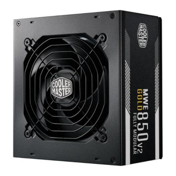 FUENTE DE PODER COOLER MASTER MWE GOLD 850 V2 ATX 3.0 850W GOLD 80 PLUS MODULAR ATX 3.0 MPE-8501-AFAAG-3EGU2 NEGRO
