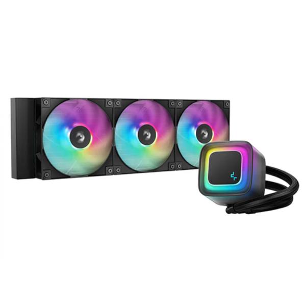 ENFRIAMIENTO LIQUIDO RGB DEEPCOOL LE360 V2 AIO 360MM R-LE360-BKAMMC-G-2 NEGRO