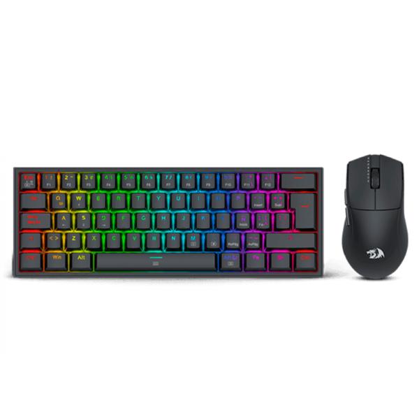 TECLADO Y MOUSE RGB REDRAGON K617RGB M724 ALAMBRICO S143 NEGRO