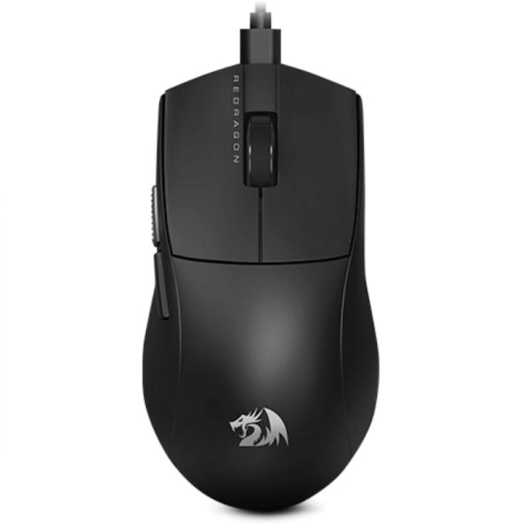 MOUSE REDRAGON  KING M724 AL&Aacute;MBRICO USB-C A USB-A 12400 DPI NEGRO