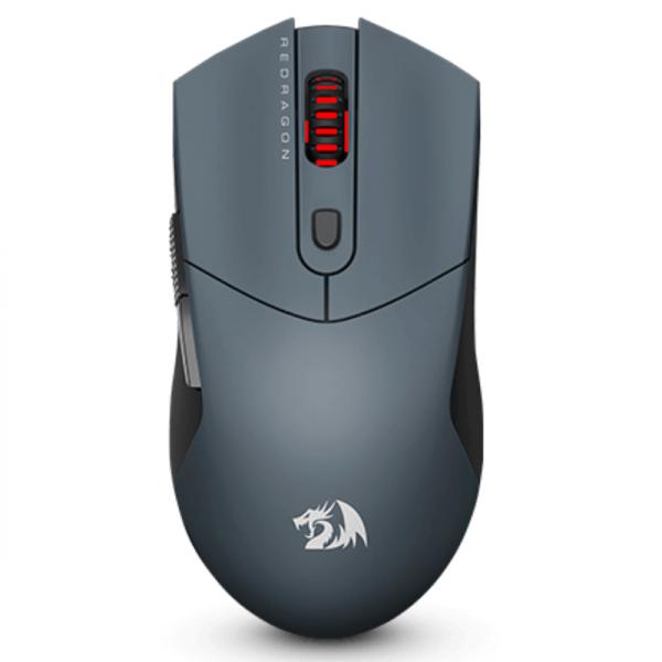 MOUSE REDRAGON  STAR PRO M917GB 26000DPI INALAMBRICO  BLUETOOTH / 2.4GHZ Y AL&Aacute;MBRICO GRIS