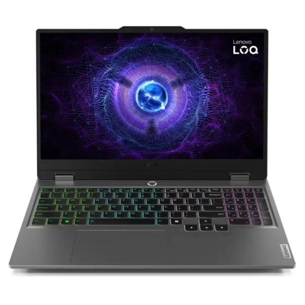 LAPTOP GAMING LENOVO LOQ 15IAX9 15.6" CORE I5-12450HX 12GB 512GB SSD NVIDIA GEFORCE RTX 3050 WIN 11 HOME INGLES 83GS001CUS GRIS OSCURO