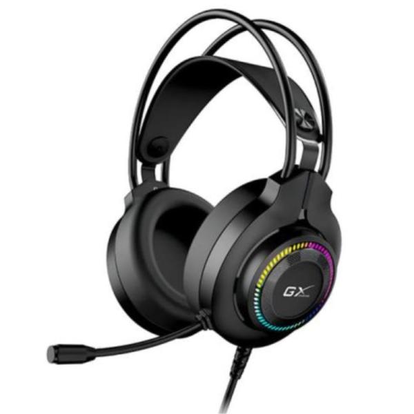 HEADSET GAMING RGB GENIUS HS-GX570U AL&Aacute;MBRICO USB 31710035400 NEGRO