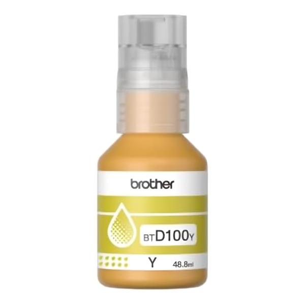TINTA BROTHER BTD100YMEX INKJET UHY PARA MINI21TH ULTRA AMARILLO